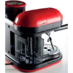 Ariete Siebträger-Espressomaschine Moderna Mit Kaffeemühle Und Aufschäumdüse, Rot/schwarz 31 Ariete Siebträger-Espressomaschine Moderna Mit Kaffeemühle Und Aufschäumdüse, Rot/schwarz -De’Longhi Verkaufsgeschäft 6317b106c026173bca0be9bb9e222f2c
