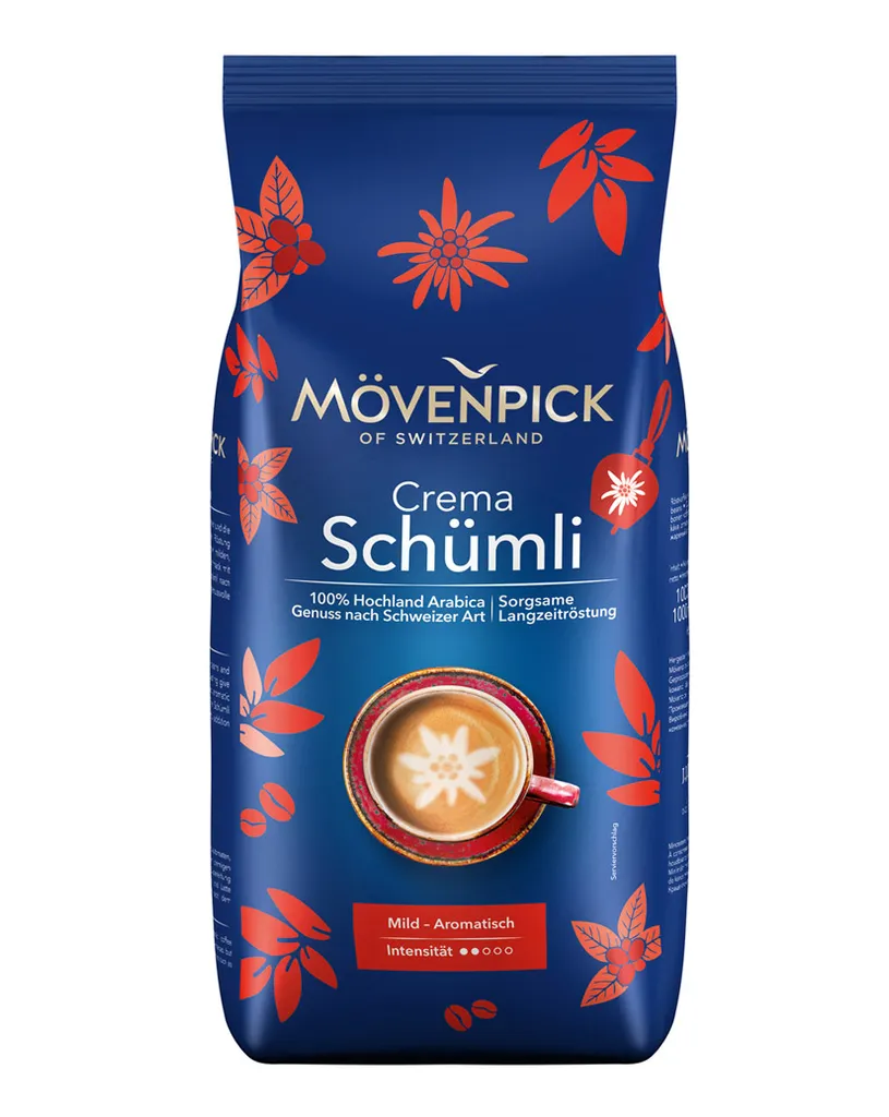 Kaffee SCHÜMLI Von Mövenpick, 1000g Bohnen 1 Kaffee SCHÜMLI Von Mövenpick, 1000g Bohnen