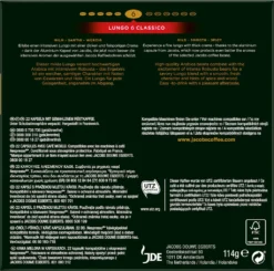 JACOBS Kapseln Lungo 6 Classico 10 X 20+2 Nespresso®* Kompatible Kaffeekapseln -De’Longhi Verkaufsgeschäft 657ad163e366e87907fc8d680c0331b0