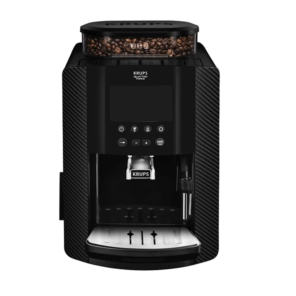 Krups Kaffeevollautomat Quattro Force Mit Milchaufschäumdüse + Mahlwerk EA817K 1 Krups Kaffeevollautomat Quattro Force Mit Milchaufschäumdüse + Mahlwerk EA817K
