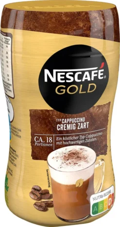 Nescafé® Nescafé Gold Typ Cappuccino Cremig Zart | 250g -De’Longhi Verkaufsgeschäft 66c977d04a5c7160e85c2839453403b4