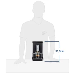 Tchibo Kaffeevollautomat Esperto Latte Inkl. 1kg Barista Caffè Crema Für Caffè Crema Und Espresso, Anthrazit -De’Longhi Verkaufsgeschäft 67224a93587931ef3f06d8cbb0a4fd97 1