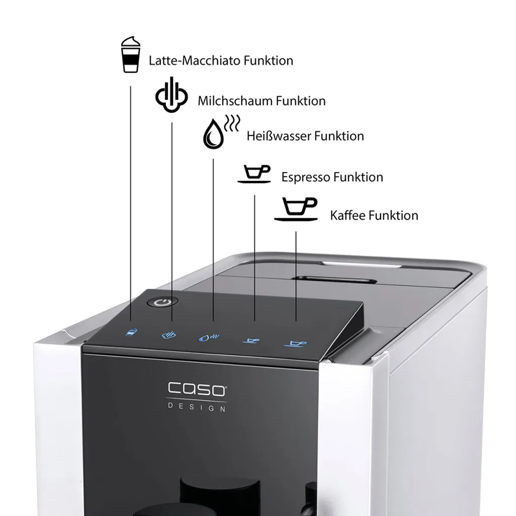 Caso: Design Kaffeevollautomat CREMA ONE (1881) 10 Caso: Design Kaffeevollautomat CREMA ONE (1881) – Bild 10