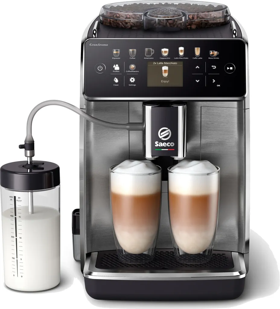 Philips Saeco SM6585/00 GranAroma Kaffeevollautomat Mit Farbigem Display Edelstahl 9 Philips Saeco SM6585/00 GranAroma Kaffeevollautomat Mit Farbigem Display Edelstahl – Bild 9