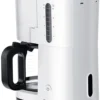 BRAUN HH Kaffeeautomat 10T 1000W Aroma Glaskanne Weiß KF1100WH