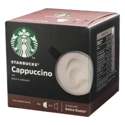 Nestlé® Starbucks By Nescafe Dolce Gusto 12 Kapseln Cappuccino Rich And Creamy Arabica Coffee 120g -De’Longhi Verkaufsgeschäft 6a54a22c62e826cc284c1903c25f179d