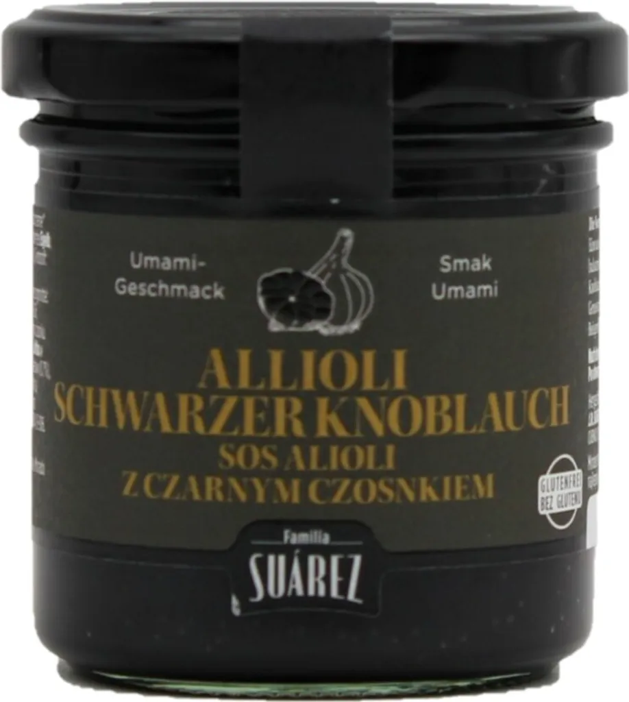 Familia Suárez Allioli Schwarzer Knoblauch 135g 1 Familia Suárez Allioli Schwarzer Knoblauch 135g