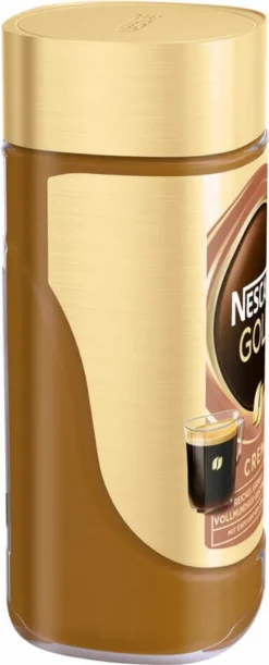 Nescafé® Nescafé Gold Crema | Löslicher Kaffee | 200g-Glas -De’Longhi Verkaufsgeschäft 6af7a45b6e750290663f1472ac975c7c