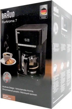 Braun KF7020 PurAroma 7 Kaffeemaschine 12 Braun KF7020 PurAroma 7 Kaffeemaschine -De’Longhi Verkaufsgeschäft 6b1e2afda90d47f54d9a1fa474eb59ea