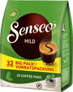 SENSEO Pads Mild Senseopads 5 X 32 Getränke Vorteilspack 11 SENSEO Pads Mild Senseopads 5 X 32 Getränke Vorteilspack -De’Longhi Verkaufsgeschäft 6d5506eb36180fb39c99bb410da836e0