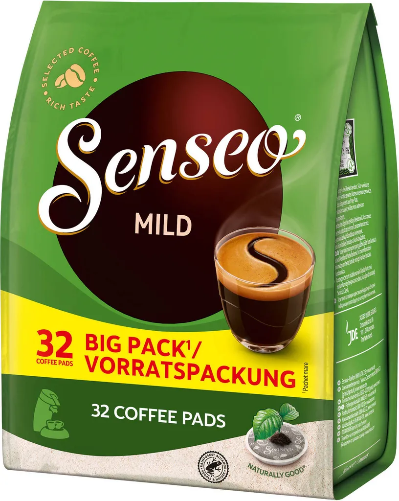 SENSEO Pads Mild Senseopads 5 X 32 Getränke Vorteilspack 4 SENSEO Pads Mild Senseopads 5 X 32 Getränke Vorteilspack – Bild 4