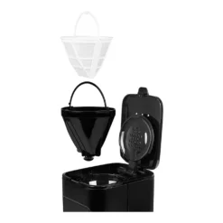 Princess Deluxe Kaffeemaschine Black Steel 1,5 L 900 W Schwarz -De’Longhi Verkaufsgeschäft 6fd469ed8eed3385cf7062d07dd3e3bb