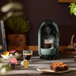 Tchibo Cafissimo Pure Kaffeemaschine Kapselmaschine Inkl. 30 Kapseln Für Caffè Crema, Espresso Und Kaffee, Arctic Green -De’Longhi Verkaufsgeschäft 6ffc0bd38998dc93daf0fe86a6c9df66