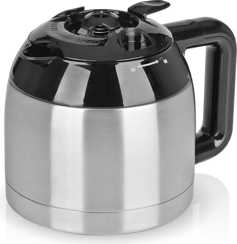 BEEM FRESH-AROMA-SWITCH Filterkaffeemaschine - Thermo Edelstahl 1 L Thermoskanne Bedienrad 24h-Timer 800 W Für 4-8 Tassen Kaffeemaschine Timer 6 BEEM FRESH-AROMA-SWITCH Filterkaffeemaschine - Thermo Edelstahl 1 L Thermoskanne Bedienrad 24h-Timer 800 W Für 4-8 Tassen Kaffeemaschine Timer – Bild 6