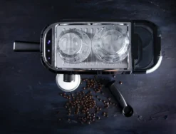 GASTRONOMA 18110001 Espressomaschine Baristo. Siebträgermaschine Mit 15 Bar Druck Und Milchaufschäumer -De’Longhi Verkaufsgeschäft 7116329ae8749c1ef9464b6db36e450d