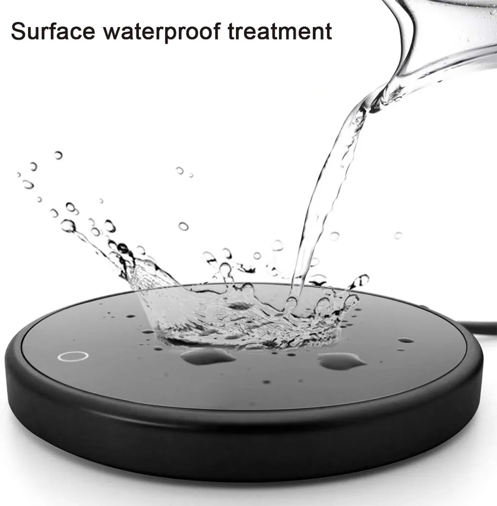 Tassenwärmer, Getränkewärmer, Kaffeewärmer Mit Warmhalteplatte Für Tee, Kaffee, Milch, Kaffeewärmer Mit Eurostecker Für Büro Und Zuhause 5 Tassenwärmer, Getränkewärmer, Kaffeewärmer Mit Warmhalteplatte Für Tee, Kaffee, Milch, Kaffeewärmer Mit Eurostecker Für Büro Und Zuhause – Bild 5