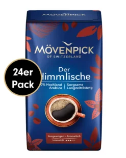 Kaffee-Mega-Sparpaket DER HIMMLISCHE Von Mövenpick, 24x500g Gemahlen