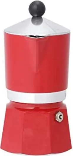 Bialetti Rainbow, Italienische Espresso-Kaffeemaschine, Aluminium, 3 Tassen, Rot -De’Longhi Verkaufsgeschäft 72bfaf7d7166ade87bdad17a7d2351a2