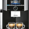 Siemens EQ.9 S700 Freistehende Espressomaschine 2,3 L - Kaffeemaschine (Freistehend, Espressomaschine, 2,3 L, Integriertes Mahlwerk, 1500 W, Schwarz, Edelstahl)