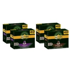 JACOBS Kapseln Nespresso®* Kompatibel 2 X 40 Lungo 8 Intenso + 2 X 40 Espresso 10 Intenso XXL-Pack - Insgesamt 160 Getränke 7 JACOBS Kapseln Nespresso®* Kompatibel 2 X 40 Lungo 8 Intenso + 2 X 40 Espresso 10 Intenso XXL-Pack - Insgesamt 160 Getränke -De’Longhi Verkaufsgeschäft 73c7c7f606a92b91115ff5429b753cb2