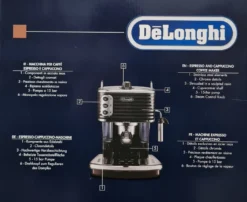 De'Longhi DeLonghi ECZ351BK Scultura Espressomaschine Siebträger Schwarz 14 De'Longhi DeLonghi ECZ351BK Scultura Espressomaschine Siebträger Schwarz -De’Longhi Verkaufsgeschäft 7427565e2c63dc4756a89ecff29fa0d8