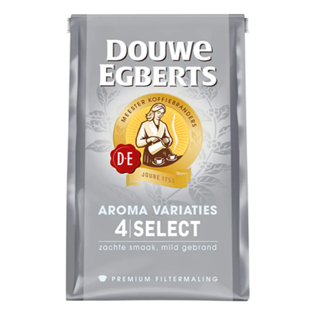 Douwe Egberts - Select (4) Ground Coffee - 250g 1 Douwe Egberts - Select (4) Ground Coffee - 250g