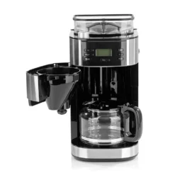 Barista Kaffeemaschine Mahlwerk 900W Edelstahl/Schwarz 12 Tassen Permanentfilter -De’Longhi Verkaufsgeschäft 76e4d4e3ba89a33f0fd6b913dcc2bd85