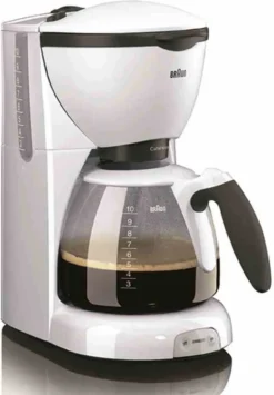 BRAUN Kaffeemaschine KF 520/1 Weiß -De’Longhi Verkaufsgeschäft 79f5192ee124de3af80ae9a7d52be9da