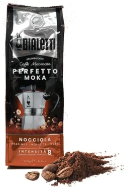 Bialetti Perfetto Moka Nocciola, Kaffee Gemahlen, Röstkaffee, Intensität 8, 250 G, 96080321 7 Bialetti Perfetto Moka Nocciola, Kaffee Gemahlen, Röstkaffee, Intensität 8, 250 G, 96080321 -De’Longhi Verkaufsgeschäft 7bdf1a37b008b3d95b13560321260c8f