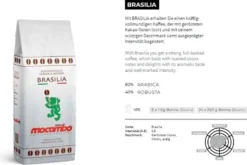 Mocambo Brasilia | Ganze Bohne | 1000g -De’Longhi Verkaufsgeschäft 7c7bb326f54e9be340327d6090a5c81f