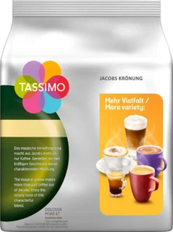 TASSIMO Kapseln 3x16 Jacobs Krönung XL + 3x16 Krönung Kräftig XL T Discs - Insgesamt 96 Getränke -De’Longhi Verkaufsgeschäft 7c9219826e7cc85c542d282e93974943