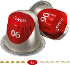 JACOBS Kapseln Lungo 6 Classico 10 X 20+2 Nespresso®* Kompatible Kaffeekapseln -De’Longhi Verkaufsgeschäft 82009a8cc4a08e0e5f57017bd1e58842