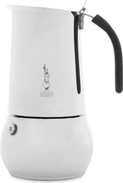 Bialetti Kitty 0,23 L Schwarz, Edelstahl - Italienische Kaffeemaschinen (0,23 L, Schwarz, Edelstahl, 4 Tassen, Edelstahl, Kitty, 1 Stück(e)) -De’Longhi Verkaufsgeschäft 827d6105d3b6379a428fbe8eead844c1