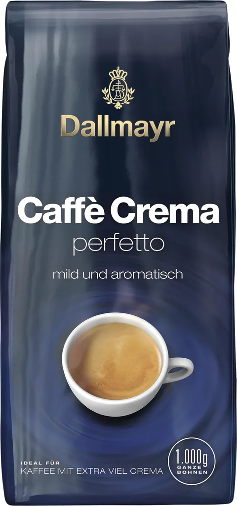 Dallmayr Caffè Crema Perfetto | Ganze Bohne | 1000g 1 Dallmayr Caffè Crema Perfetto | Ganze Bohne | 1000g
