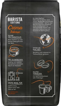 JACOBS Kaffeebohnen Barista Editions Crema Intense 3 Kg Geöstete Bohnen+ 1 Jacobs Barista Becher+ 1 Dose -De’Longhi Verkaufsgeschäft 8440c723851085915bbad5a50d31f929 1