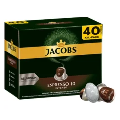 JACOBS Kapseln Espresso Intenso 5 X 40 Nespresso®* Kompatible Kaffeekapseln -De’Longhi Verkaufsgeschäft 8499d291f8b8702495416e9e69745b5e
