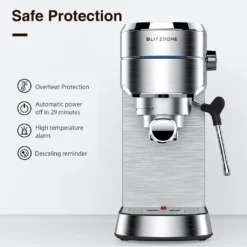 BlitzHome Espresso Maschine Kaffeemaschine Cappuccinomaschine Milchaufschäumer Espressomaschinen -De’Longhi Verkaufsgeschäft 851c421febdc355e563549165c7c7450