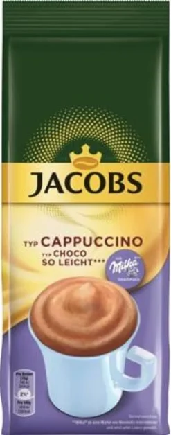 Jacobs Choco Cappuccino Kaffee So Leicht Nachfüllbeutel 400g -De’Longhi Verkaufsgeschäft 856ebe4f47597500f6dadb18aa216cac
