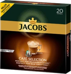 JACOBS Kapseln Café Selection 10 X 20 Nespresso®* Kompatible Kaffeekapseln -De’Longhi Verkaufsgeschäft 85cd3745ef9e6db4eb01bfeecdd1db6e