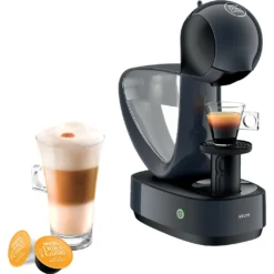 Krups Kapselmaschine KP 173B Nescafe Dolce Gusto Infinissima Cosmic-Grey, Farbe:Cosmic-Grau -De’Longhi Verkaufsgeschäft 87d622501c7d1cc83006217dbf537b9c