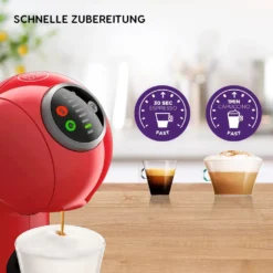 Krups KP340, 0,8 L, Kaffeekapsel, 1500 W, Rot -De’Longhi Verkaufsgeschäft 87e0086b16c4462bcd48a1f55a091130