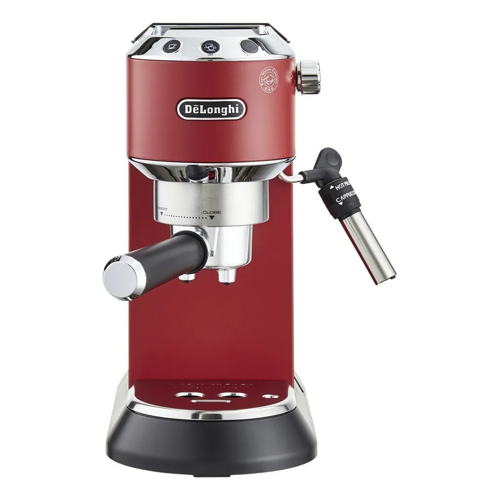 De'Longhi DeLonghi EC685.R Dedica Style Siebträger Espressomaschine Rot 17 De'Longhi DeLonghi EC685.R Dedica Style Siebträger Espressomaschine Rot – Bild 17