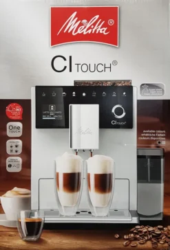Melitta Caffeo CI Touch F63/0-101, Farbe:Silber -De’Longhi Verkaufsgeschäft 8af4a61a73216969dac9275203848c03