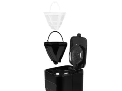Princess Deluxe Kaffeemaschine Black Steel 1,5 L 900 W Schwarz -De’Longhi Verkaufsgeschäft 8d3b2c0b54f3ab13c611c7151c299aa3