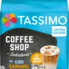 TASSIMO Kapseln Typ Iced Caramel Latte Coffee Shop Selections Discs 8 Getränke
