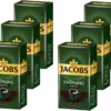 JACOBS Filterkaffee Krönung Kräftig 6 X 500g Pulver-Kaffee Gemahlen Röstkaffee