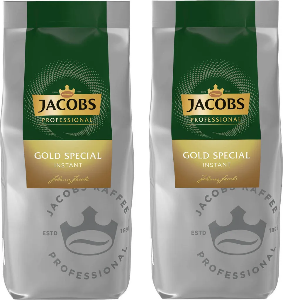 JACOBS Professional Löskaffee Gold Special Löslicher Kaffee Instantkaffee 2 X 500 G 1 JACOBS Professional Löskaffee Gold Special Löslicher Kaffee Instantkaffee 2 X 500 G