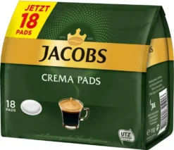Jacobs Crema Pads | 18 Senseo Kompatible Kaffeepads 118 G -De’Longhi Verkaufsgeschäft 977cb464aa72c49ace25d0238a26bb35