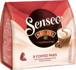 SENSEO Cappuccino Baileys Pads Sahnelikörgeschmack 10er Pack - 10 X 8 Getränke 10 SENSEO Cappuccino Baileys Pads Sahnelikörgeschmack 10er Pack - 10 X 8 Getränke -De’Longhi Verkaufsgeschäft 997beaa94cc7c7c025e5ac73cffd2566