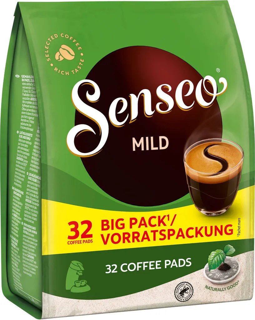 SENSEO Pads Mild Senseopads 5 X 32 Getränke Vorteilspack 3 SENSEO Pads Mild Senseopads 5 X 32 Getränke Vorteilspack – Bild 3